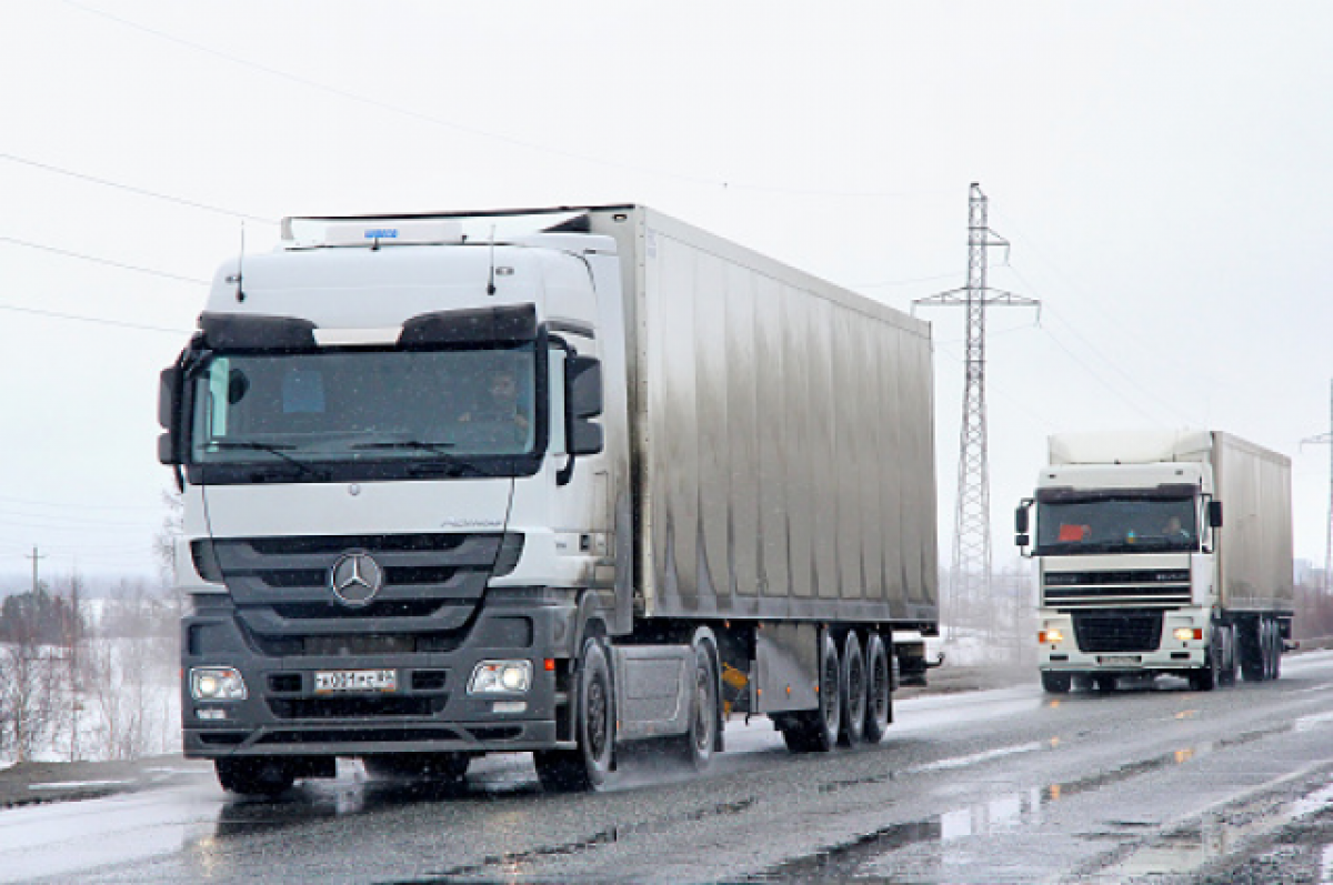 С 15 марта в Брянской области введут ограничения для большегрузов
