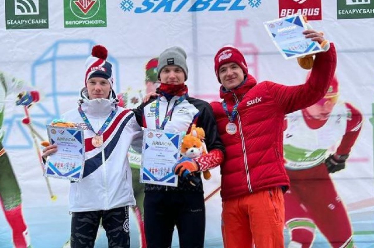 Брянский лыжник Олег Поляков взял бронзу на «Первенстве наций»