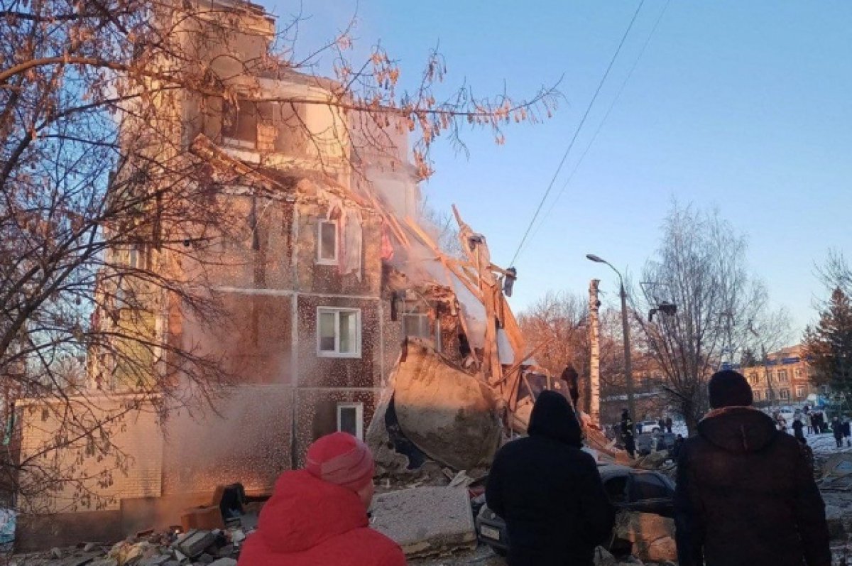 Число погибших при взрыве газа в доме в Ефремове увеличилось до пяти