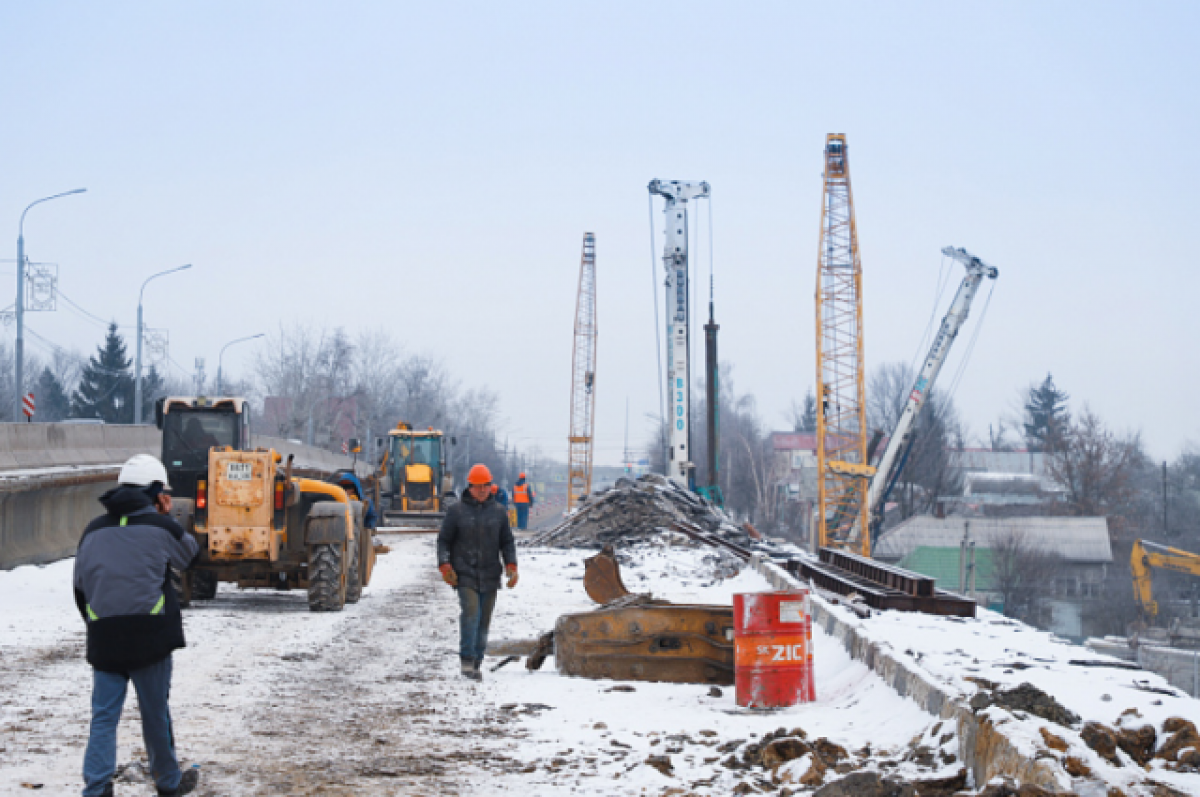 В Туле работы на Московском путепроводе закончат в декабре | АиФ Тула