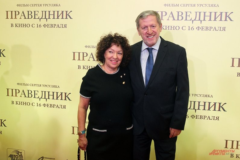 Посол Израиля в России Александр Бен Цви с супругой.