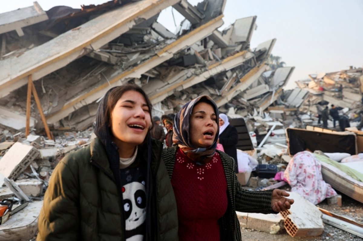 Число погибших при землетрясении в Сирии увеличилось до 1 347