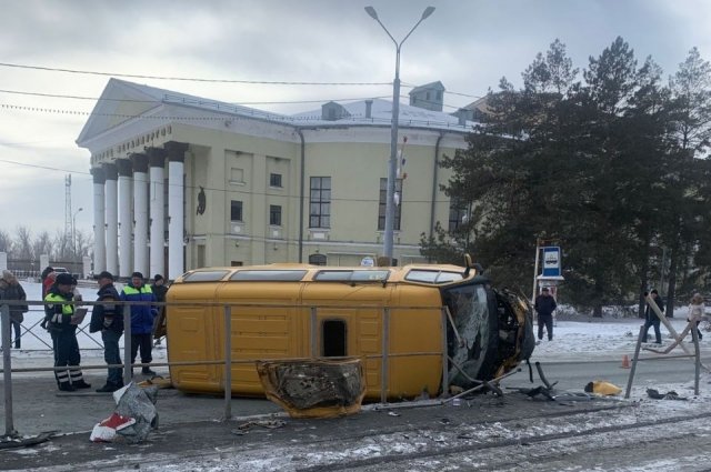 В Новотроицке три пожилых женщины пострадали в ДТП с маршруткой.