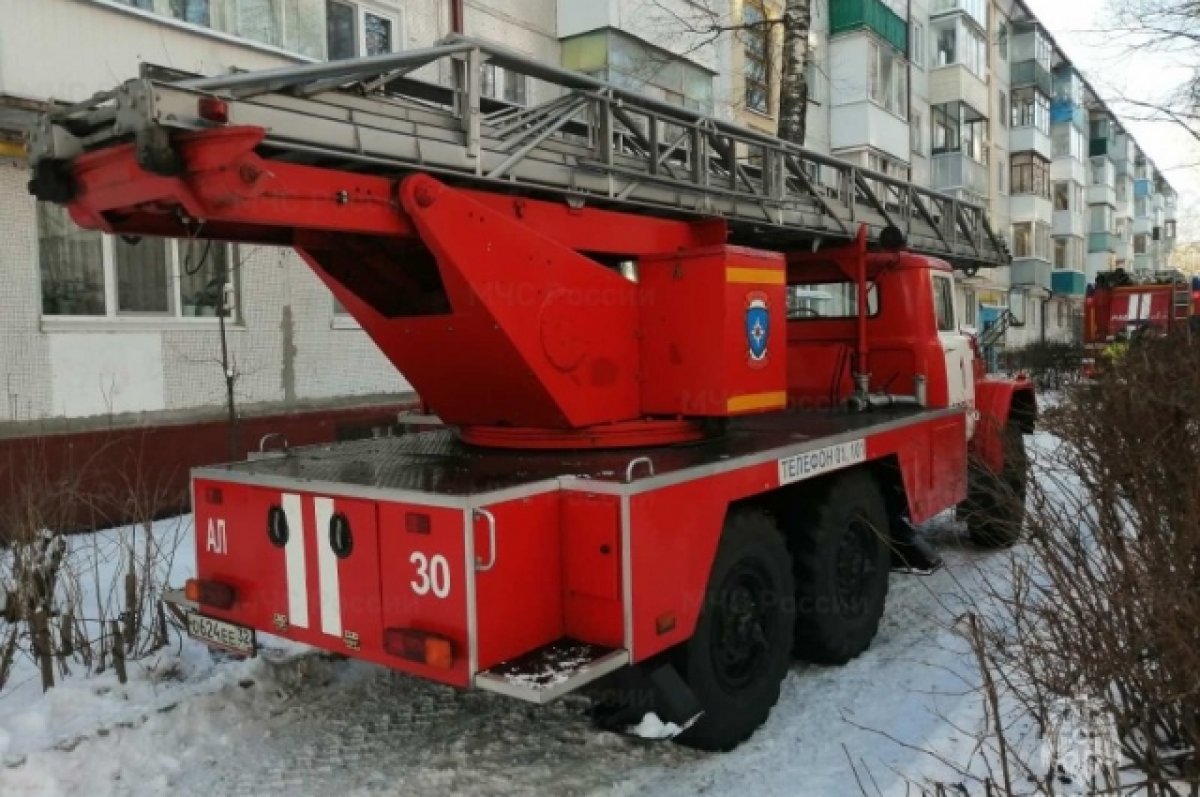 15 жителей дома на улице Костычева в Брянске спасли пожарные