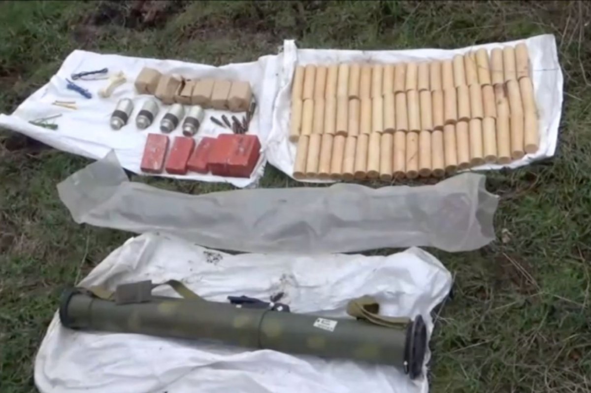 В Запорожской области нашли схрон со взрывчаткой