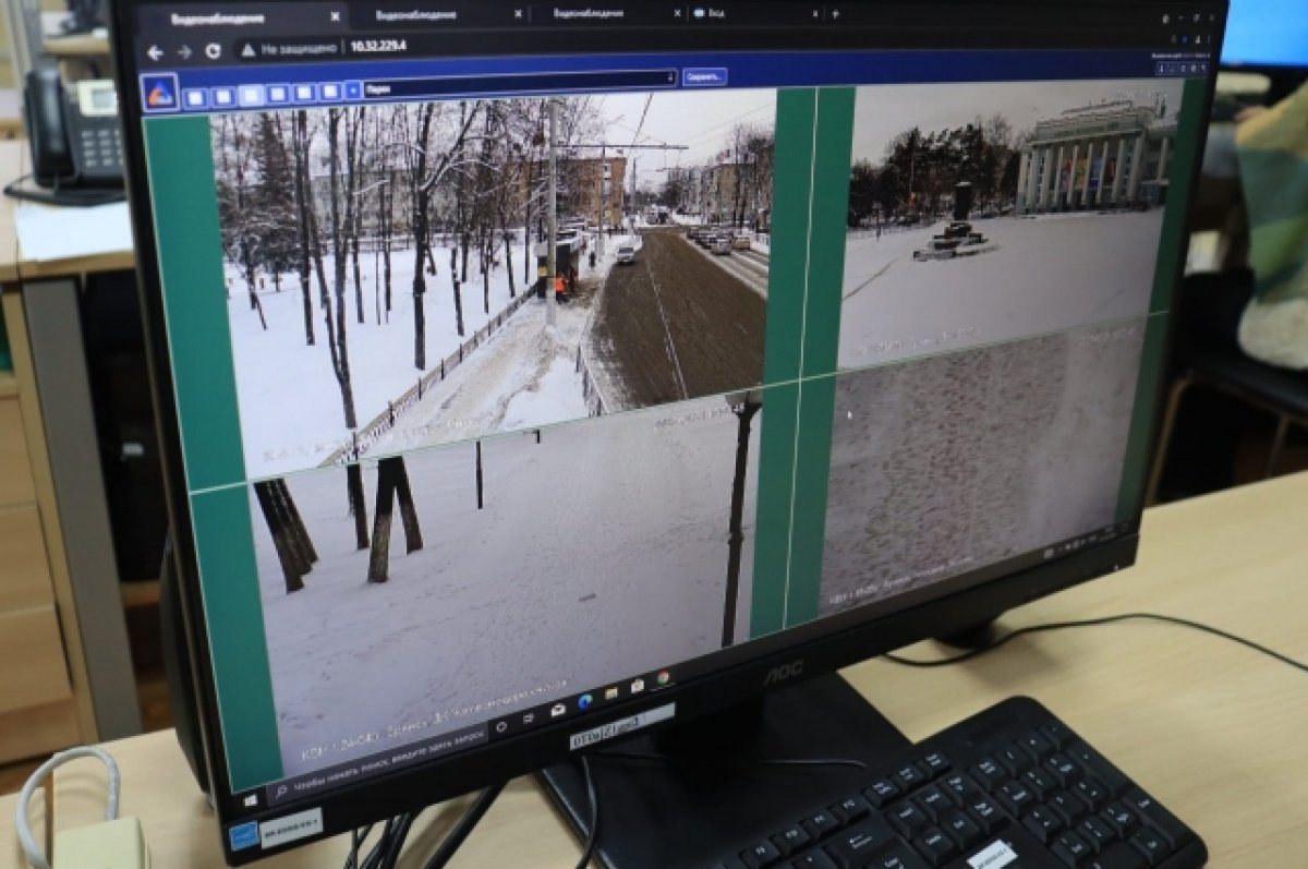 Власти Брянска контролируют уборку снега в городе через ГЛОНАСС