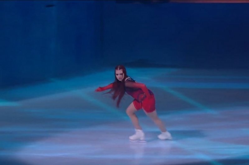 Выступление серебряного призёра зимних Олимпийских игр-2022 Александры Трусовой.