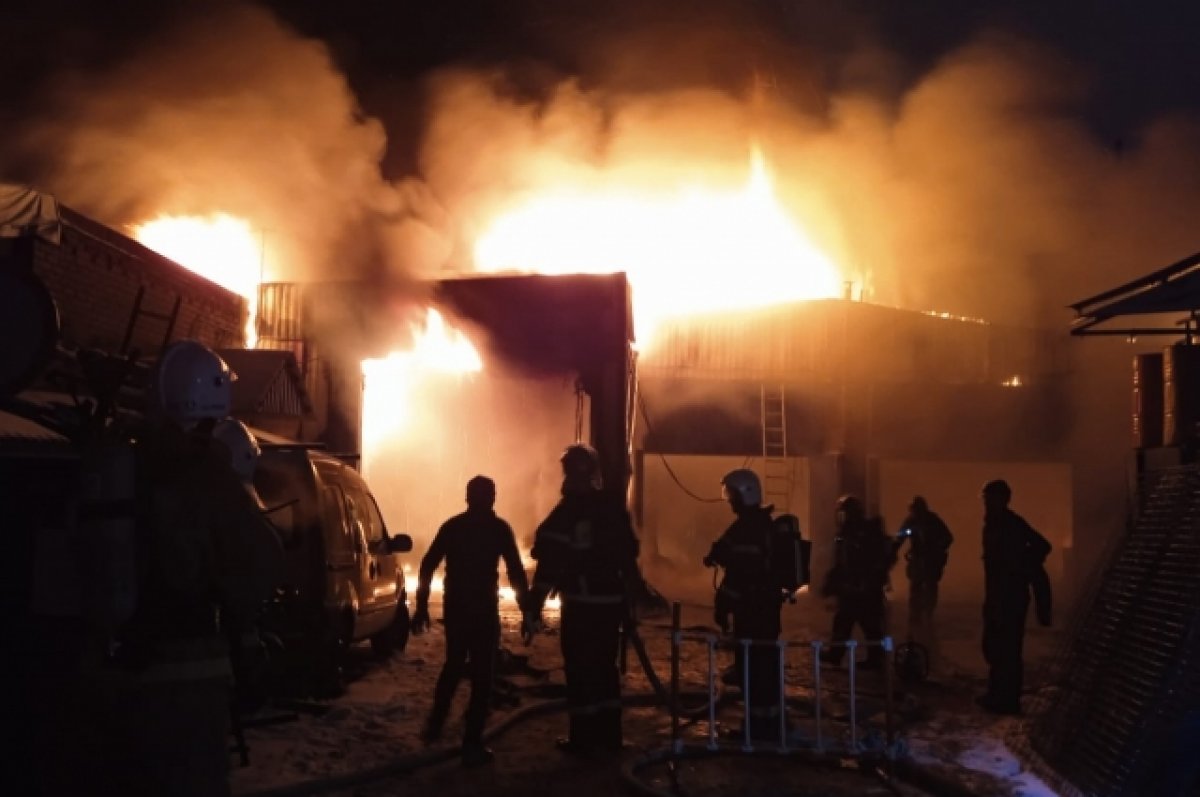В центре Ростова снова загорелся доходный дом Парамонова