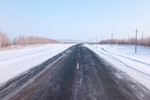 Из-за сильной метели в Оренбуржье перекрыты несколько участков трасс.