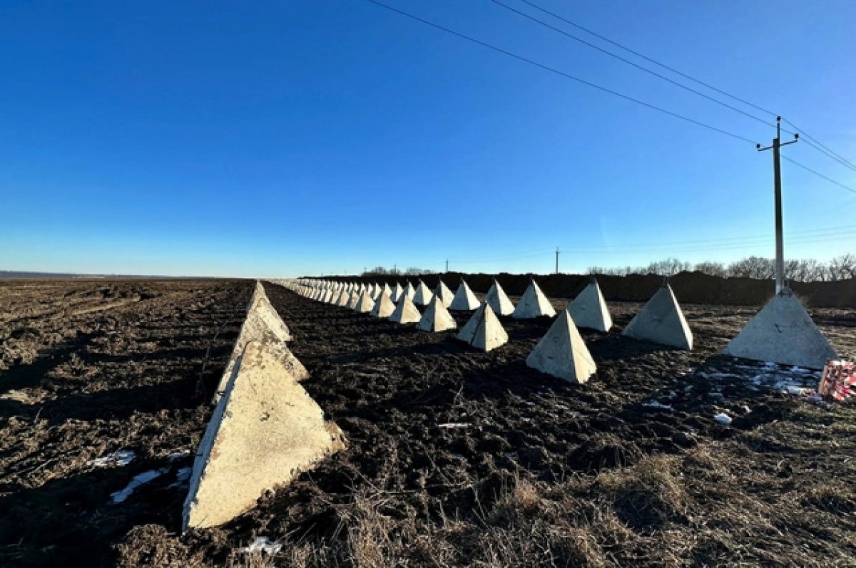 Строительство засечной черты на Белгородчине обошлось в 10 млрд рублей |  АиФ Белгород