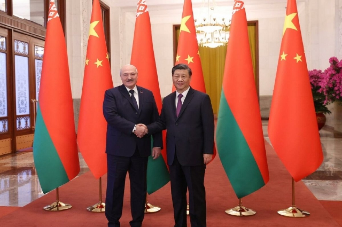 Лукашенко предложил создать белорусско-китайские технические производства