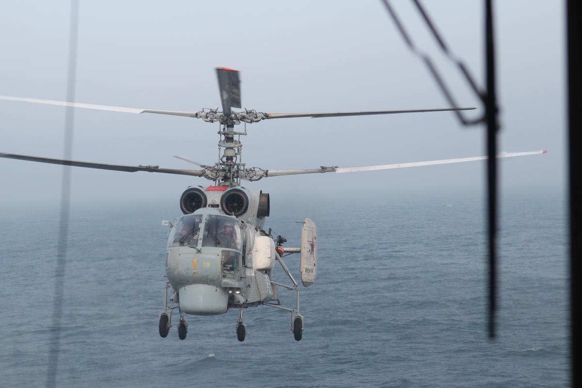 Экипаж вертолета Ка-27 установил рекорд ВС РФ