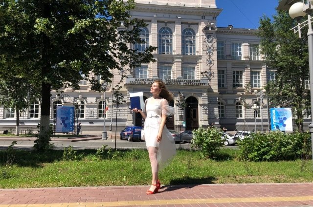 Арина Гумовская приехала учиться в Томск из Караганды.