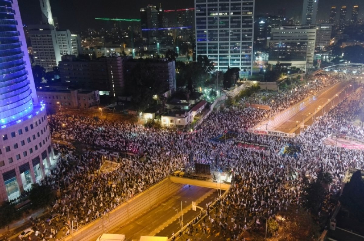 В Израиле прошли массовые акции против правительства и судебной реформы