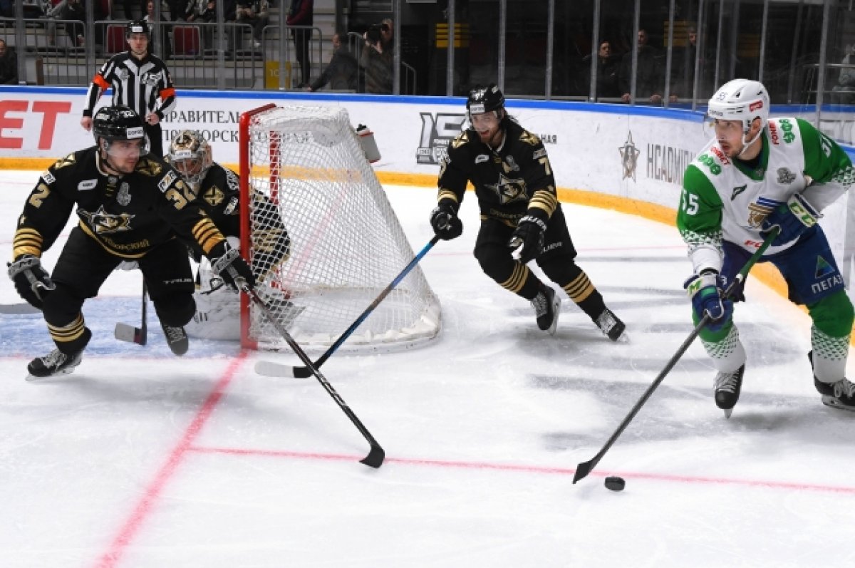 «Адмирал» обыграл «Салават Юлаев» в третьем матче 1/8 финала плей-офф КХЛ