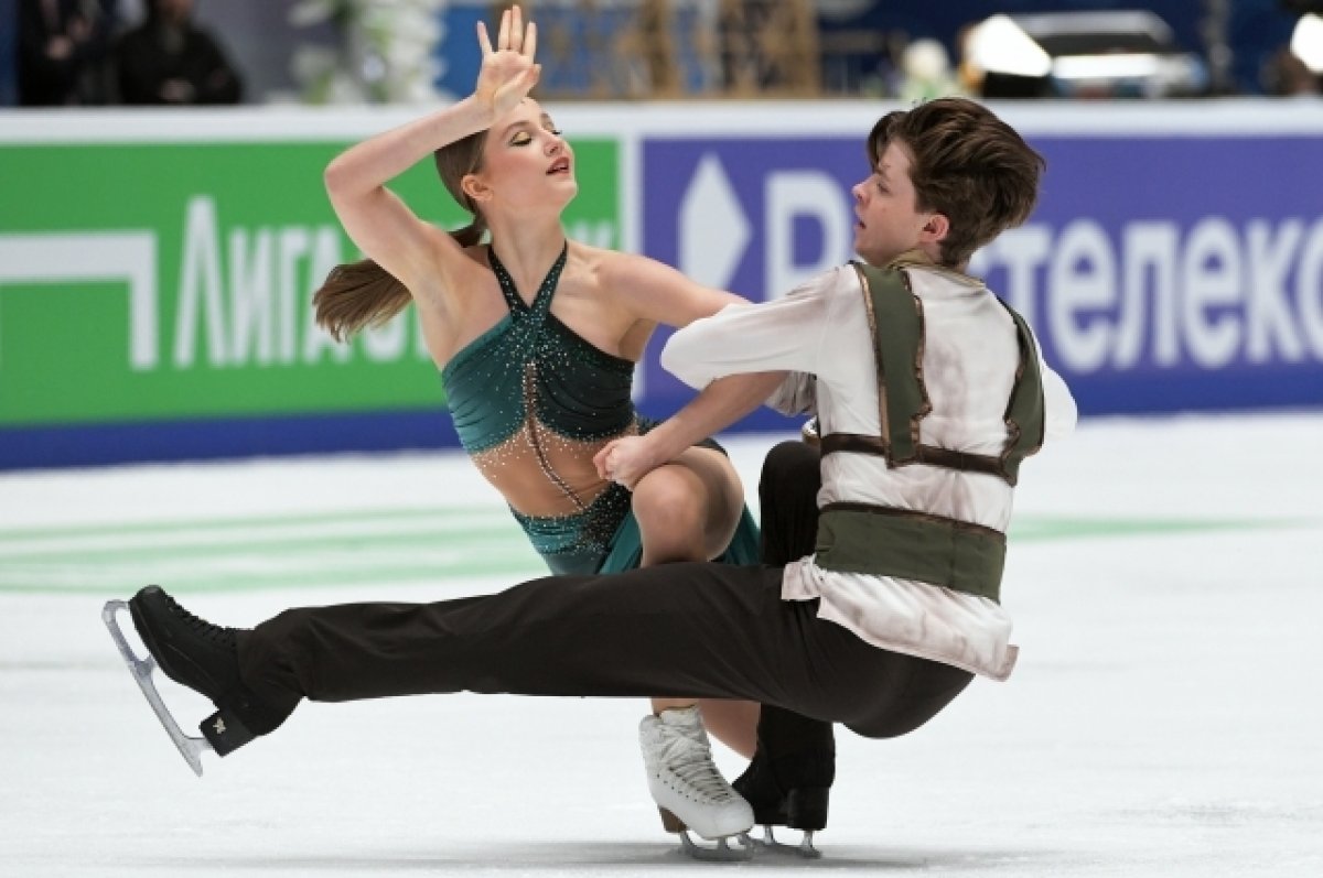 Кагановская и Ангелопол стали победителями Гран-при РФ в танцах на льду