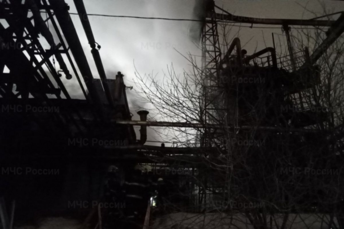 Пожар на коксогазовом заводе в Видном ликвидирован