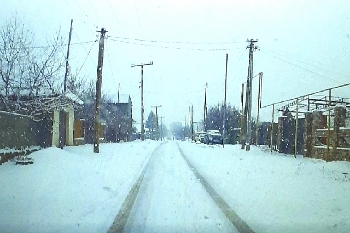 Накануне Международного женского дня Ростовскую область засыпало снегом