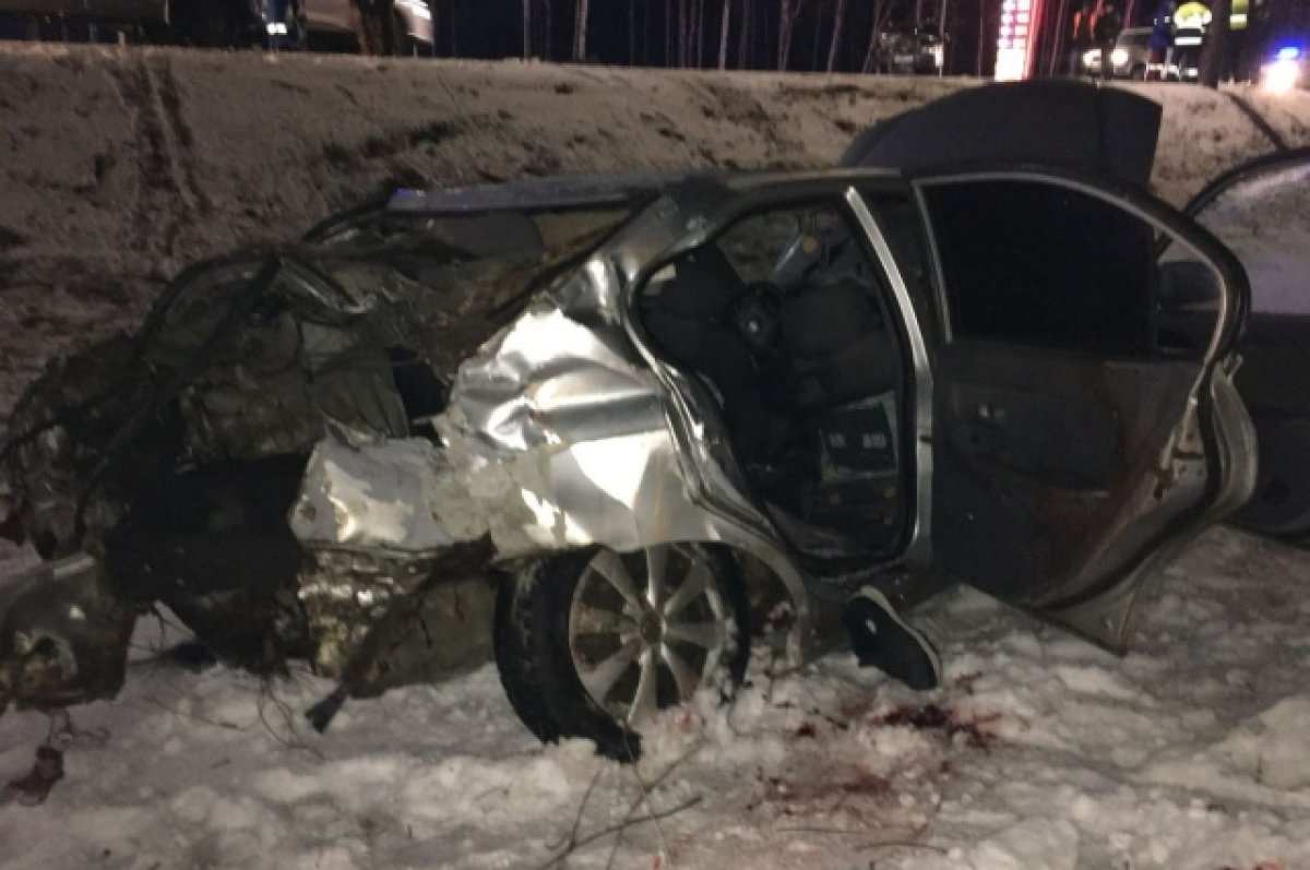 43-летний водитель погиб в ДТП на трассе А-240 в Брянском районе