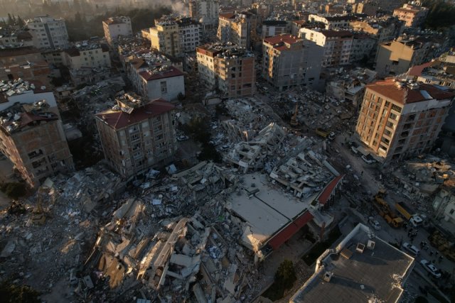 Хатай, землетрясение в Турции, 10 февраля 2023. 