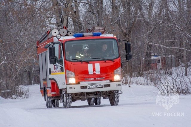 Пожары произошли в Емельяновском и Енисейском районах.