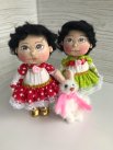 Куклы-евочки уехали в Ульяновск к сестричкам-двойняшкам