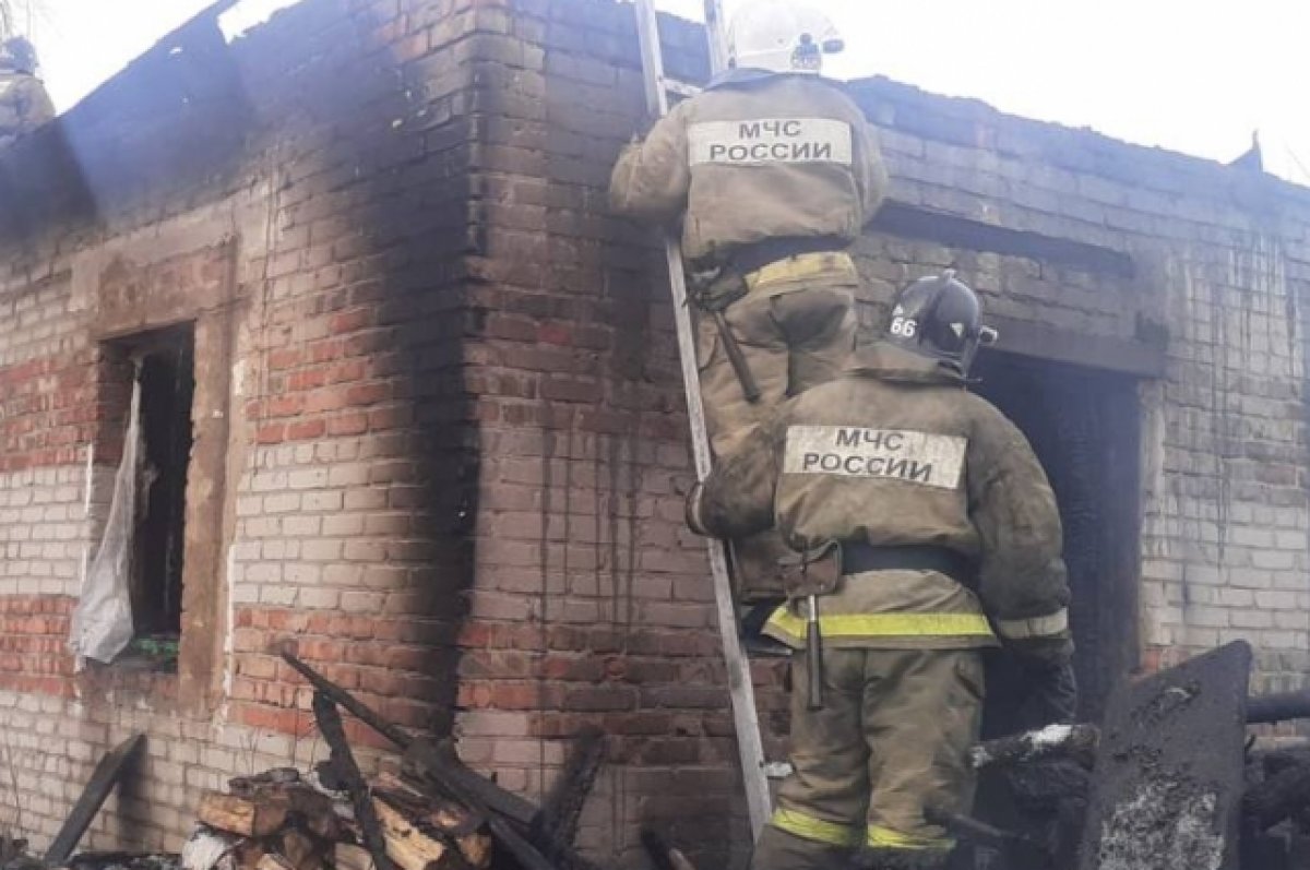 При пожаре в Ордынском районе погибли двое детей | АиФ Новосибирск