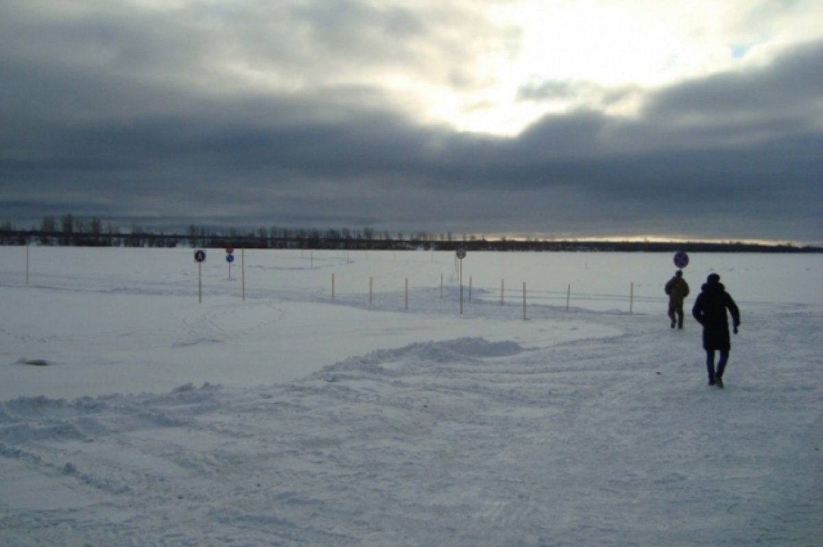 На российско-китайской границе закрыли ледовую переправу