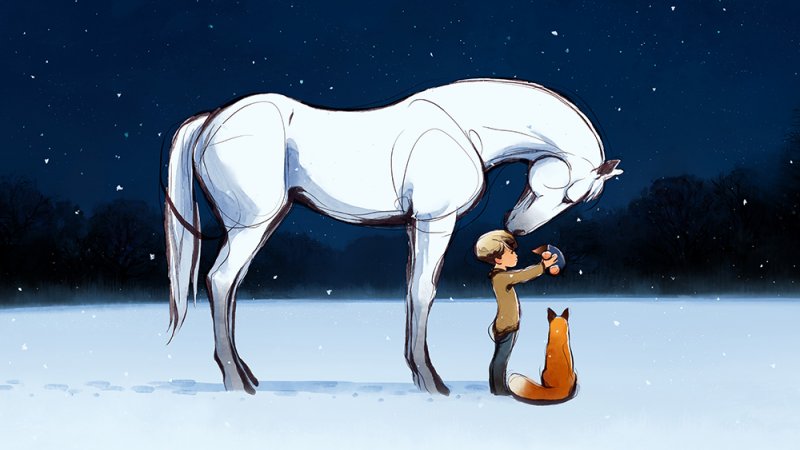 Лучший анимационный короткометражный фильм: «Мальчик, крот, лис и лошадь».