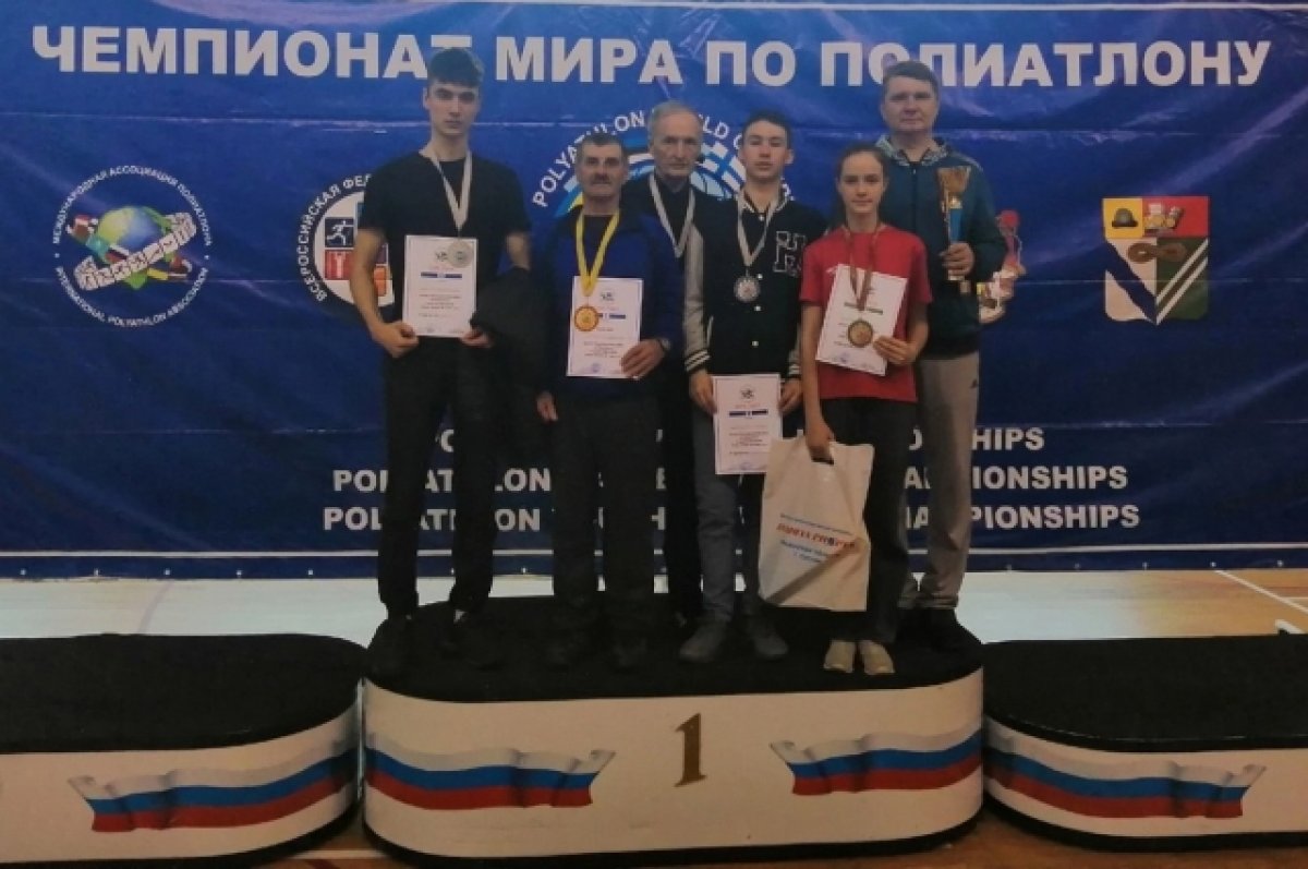 Брянские спортсмены выиграли 7 медалей на первенстве мира по полиатлону