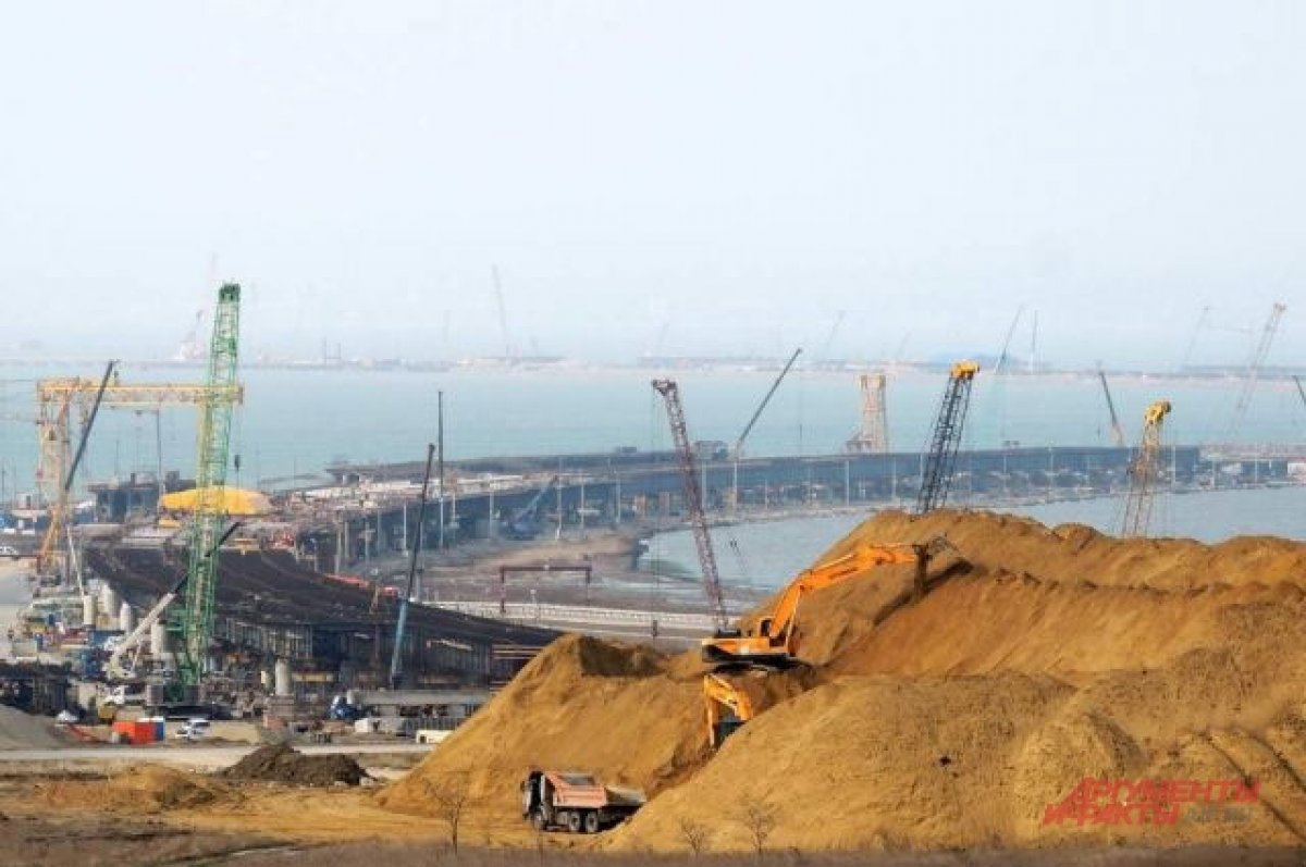 Фирму из ФРГ оштрафовали за поставку молота для возведения Крымского моста