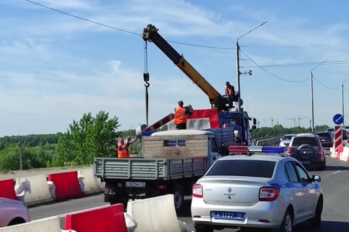 Ремонт Коммунального моста в Томске идет с опережением графика | АиФ Томск