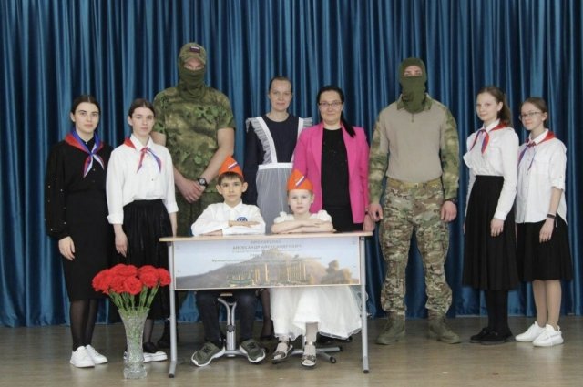В пономарёвской школе открыли 