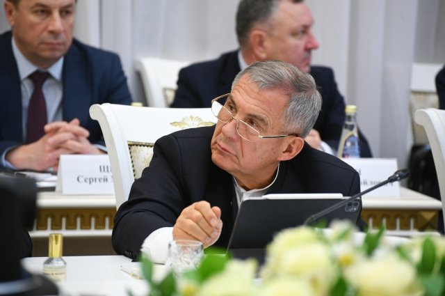 Владимир Путин вновь отметил работу Рустама Минниханова.