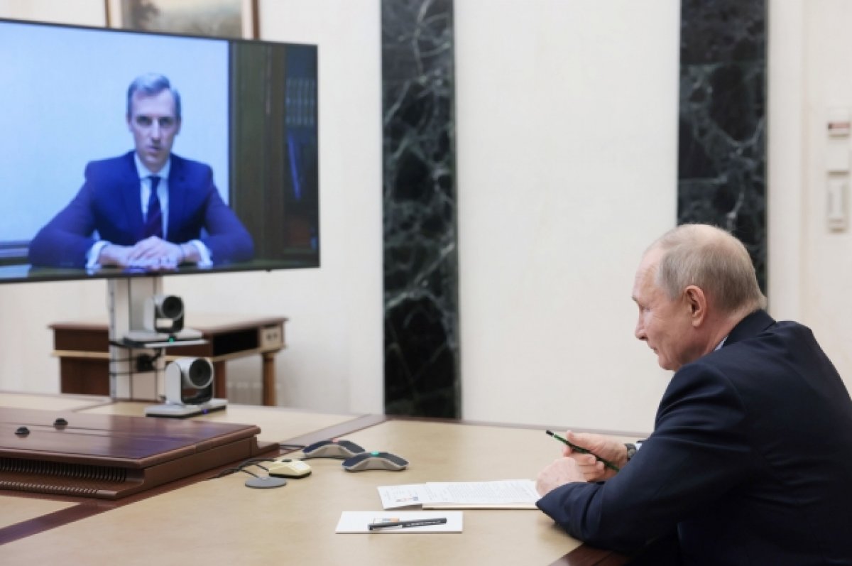 Путин назначил Анохина врио губернатора Смоленской области