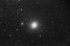 Шаровое звездное скопление М13 в созвездии Геркулеса. Снято на фотографическом телескопе в обсерватории СибГУ.