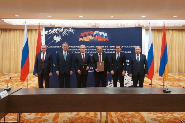 Губернатор края Александр Усс посетил Армению в составе российской делегации.