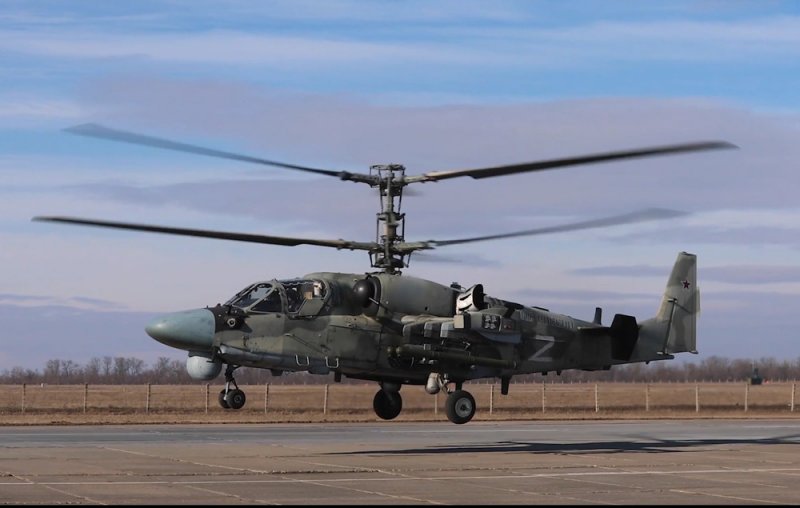 Военные показали, как против ВСУ применяют новейшие ударные вертолеты Ка-52