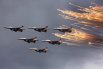 Группа мастеров высшего пилотажа «Стрижи» на самолетах МиГ-29