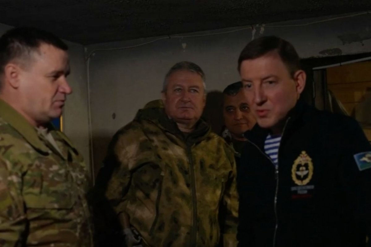 Турчак посетил 76-ю гвардейскую десантно-штурмовую дивизию в Донбассе