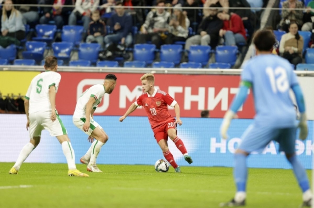 Сборная России победила Ирак в товарищеском матче со счетом 2:0