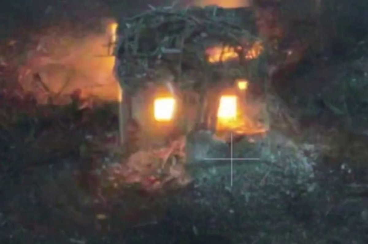 РВ показала, как российский боец уничтожил огневую точку ВСУ в ДНР