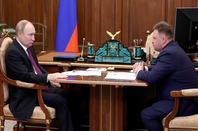Виктор Хмарин во время встречи с Владимиром Путиным рассказал о подробностях переноса штаб-квартиры из Москвы в Красноярск.