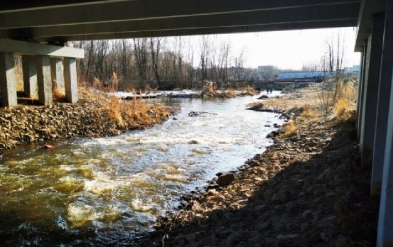 Реки в Костроме наполнились водой. 