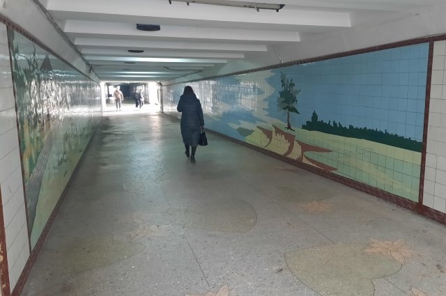 Общественников Ростова удивило заявление подрядчика о том, что мозаику из подземных переходов на время придётся убрать.