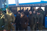 Возвращение российских военнопленных после обмена с Украиной.