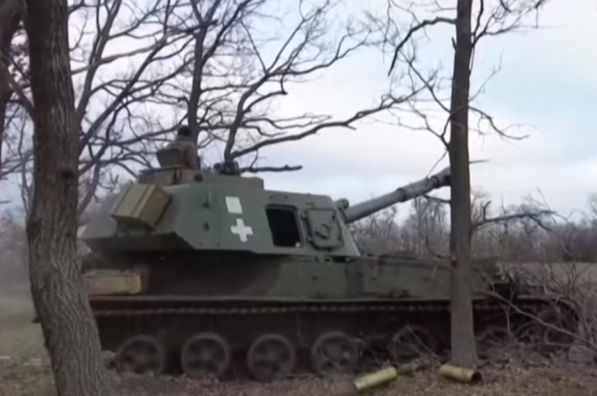 Спецназ ГРУ уничтожил танки НАТО на запорожском направлении — видео