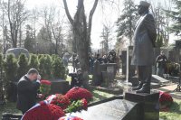 Открытие памятника Владимиру Жириновскому.