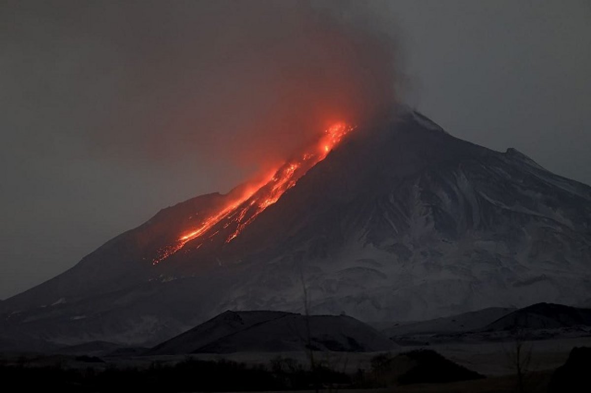 Действующие вулканы Камчатки