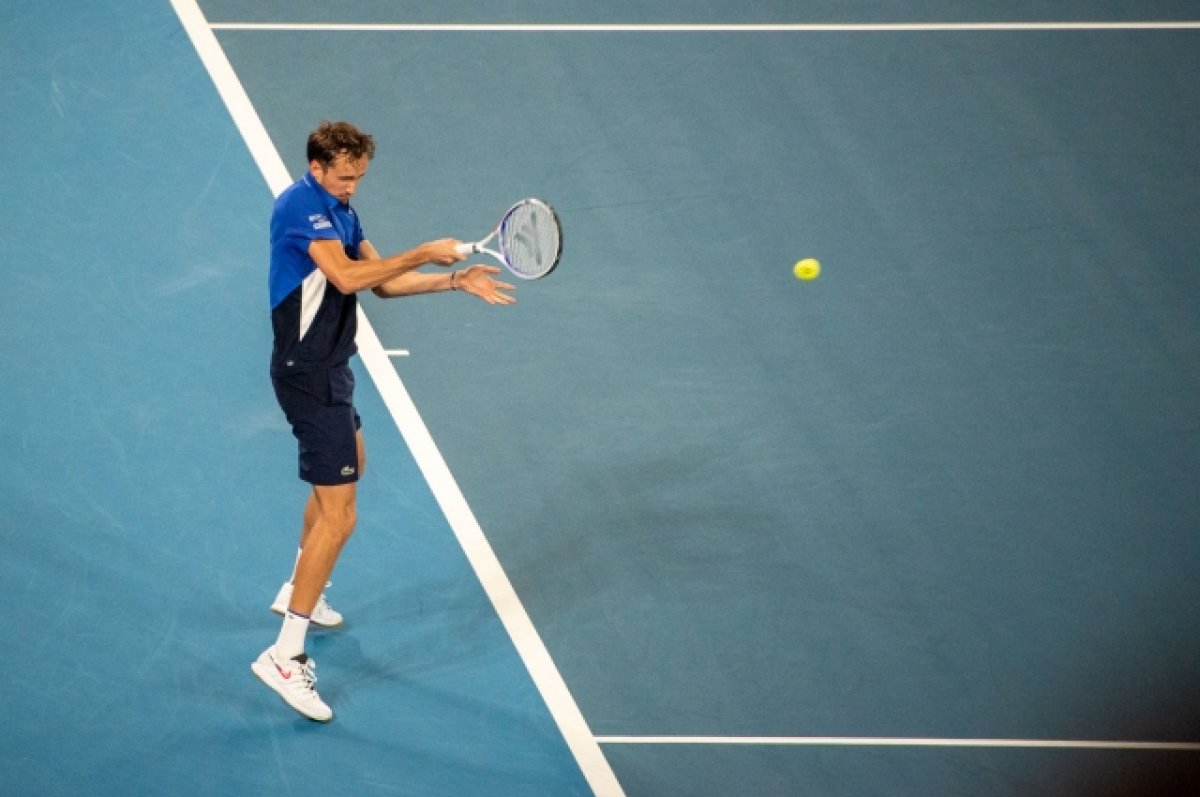 Теннисист Медведев опустился на пятое место рейтинга ATP